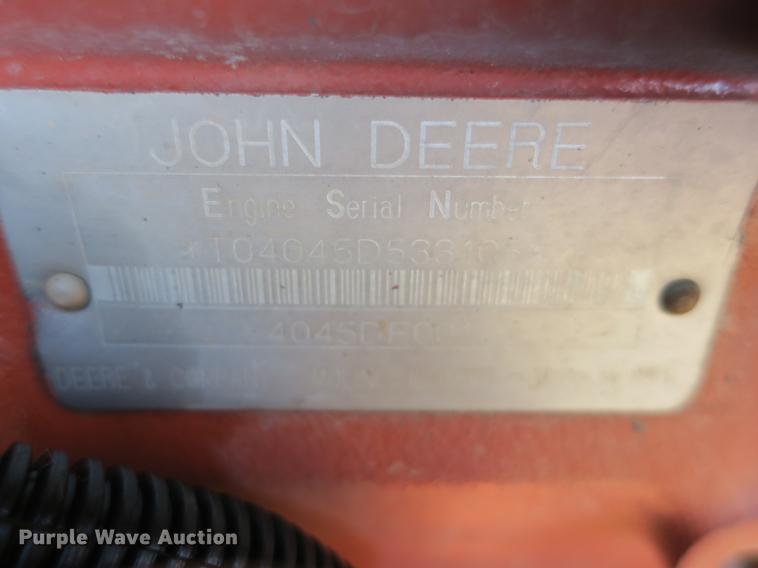 image for item DB8822 1996 Ditch Witch 8020JD cable plow