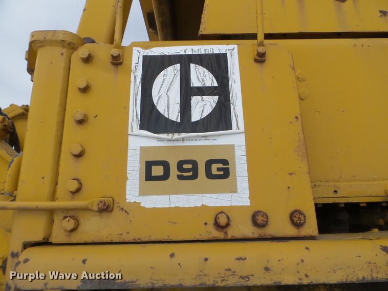 image for item DC4634 1974 Caterpillar D9G dozer