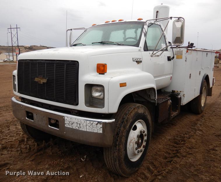 image for item DC4638 1994 Chevrolet Kodiak C6500 utility truck