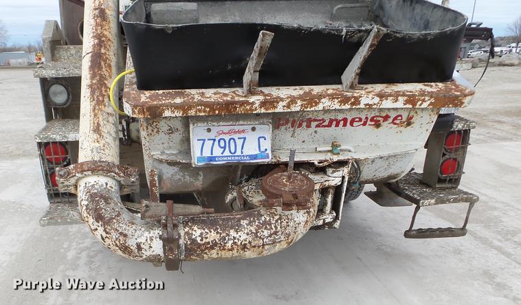 image for item DC4645 1996 Mack MR688S pump truck