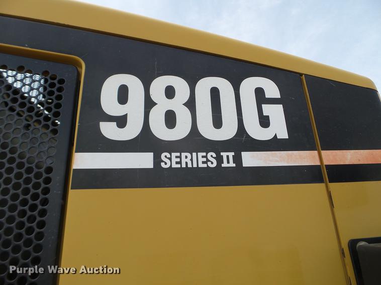 image for item DC4646 2004 Caterpillar 980G Series II wheel loader