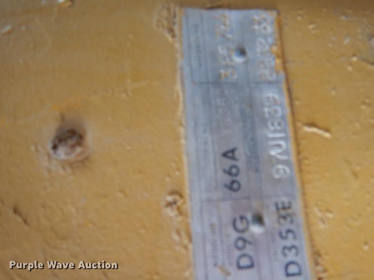 image for item DC4647 1974 Caterpillar D9G dozer