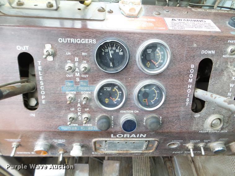 image for item DC4659 1983 Koehring Lorain MCH 400 crane