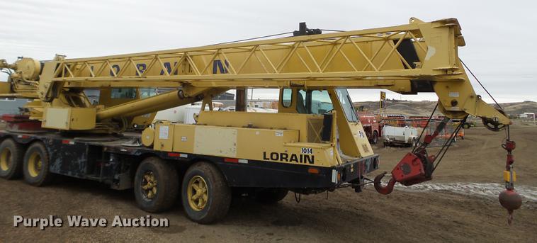 image for item DC4659 1983 Koehring Lorain MCH 400 crane