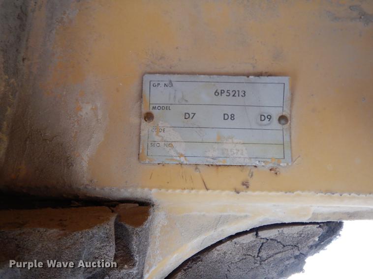 image for item DC4674 1971 Caterpillar D9G dozer