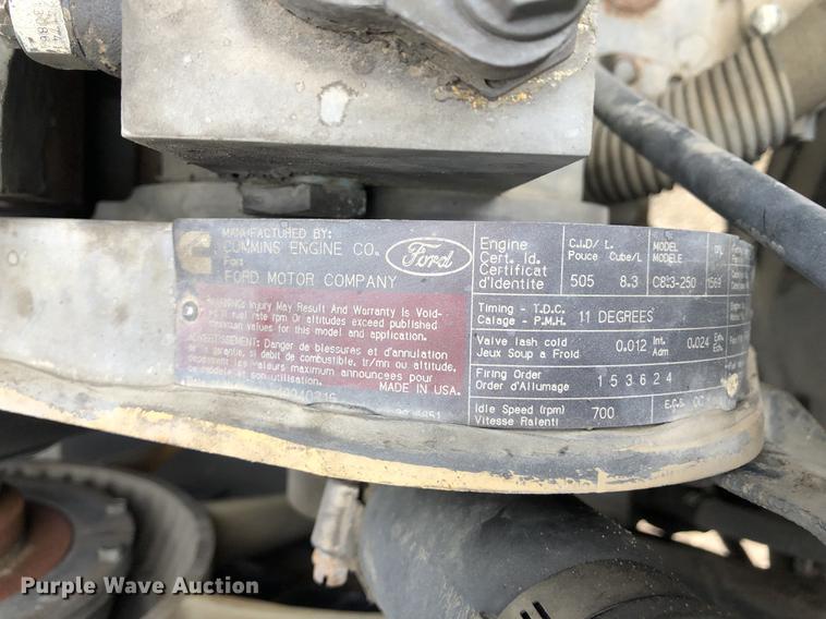 image for item DC8724 1994 Ford LTS8000 dump truck