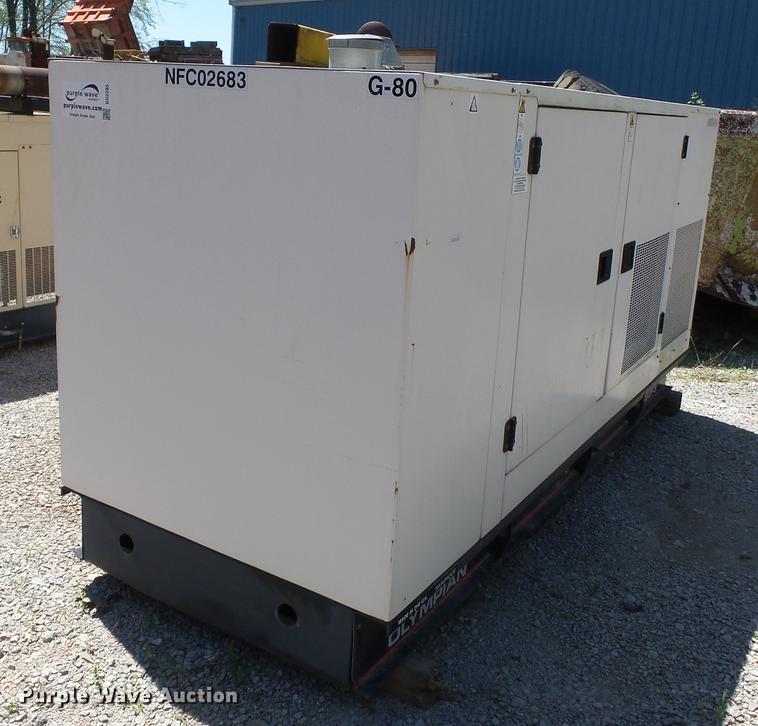 image for item DD2285 2006 Olympian G80F3 generator