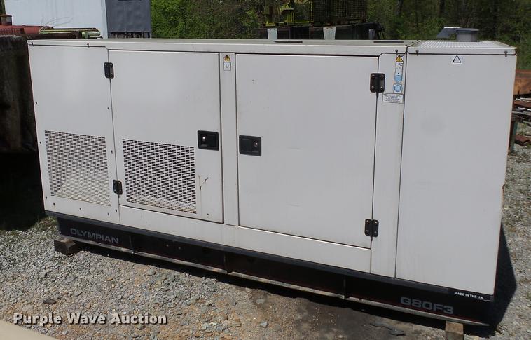 image for item DD2285 2006 Olympian G80F3 generator