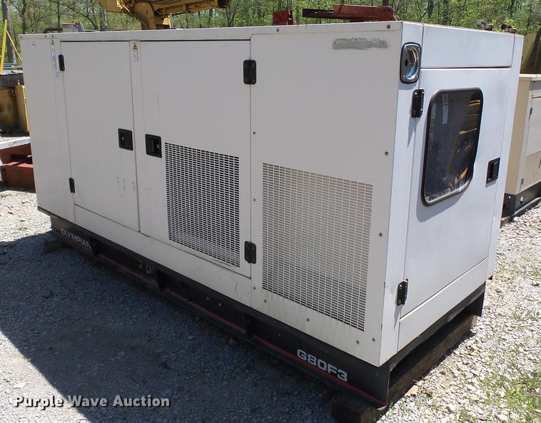 image for item DD2285 2006 Olympian G80F3 generator