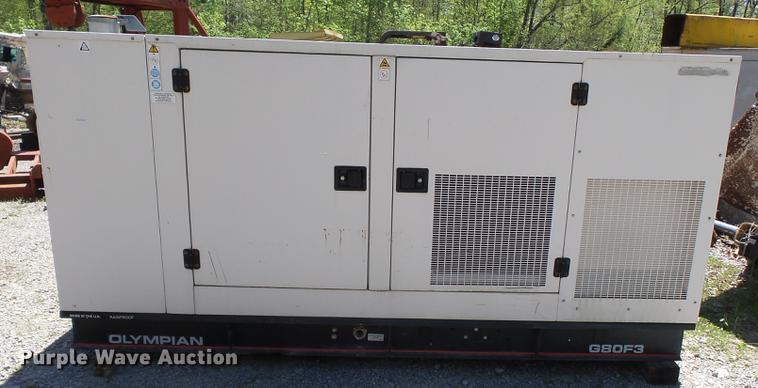image for item DD2285 2006 Olympian G80F3 generator