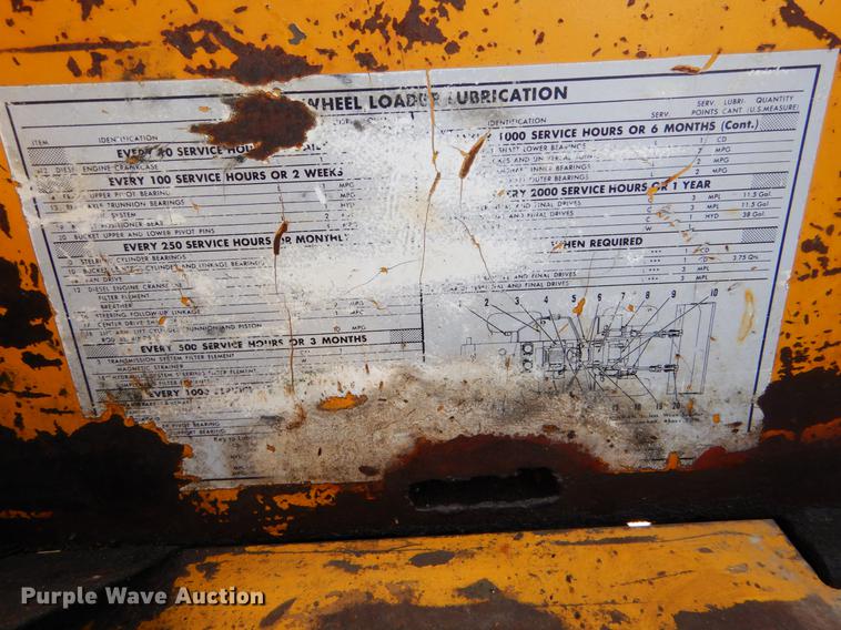 image for item DE8304 1978 Caterpillar 980B wheel loader