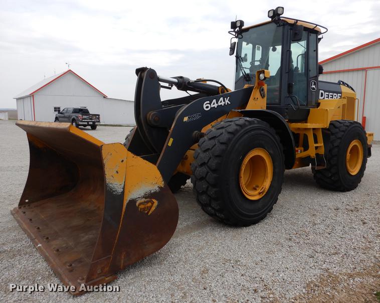 image for item DF6585 2011 John Deere 644K wheel loader