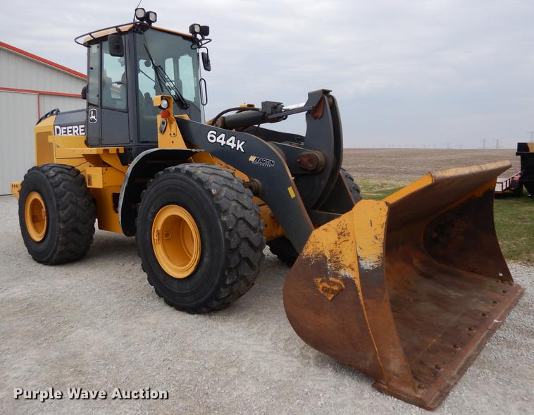 image for item DF6585 2011 John Deere 644K wheel loader