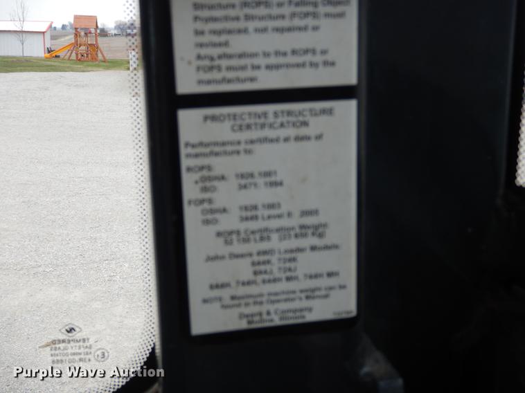 image for item DF6585 2011 John Deere 644K wheel loader