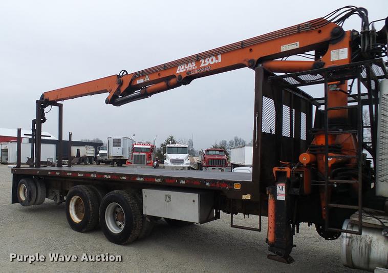 image for item DF7176 2004 Atlas/terex 250.IV truck crane bed