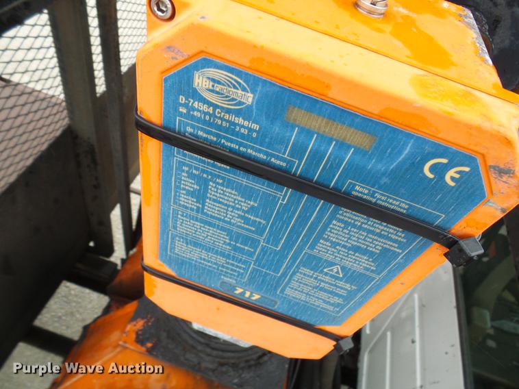 image for item DF7176 2004 Atlas/terex 250.IV truck crane bed