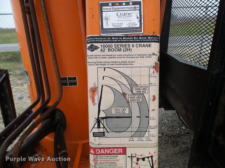 image for item DF7178 2002 IMT 16000S2J194546 truck crane bed
