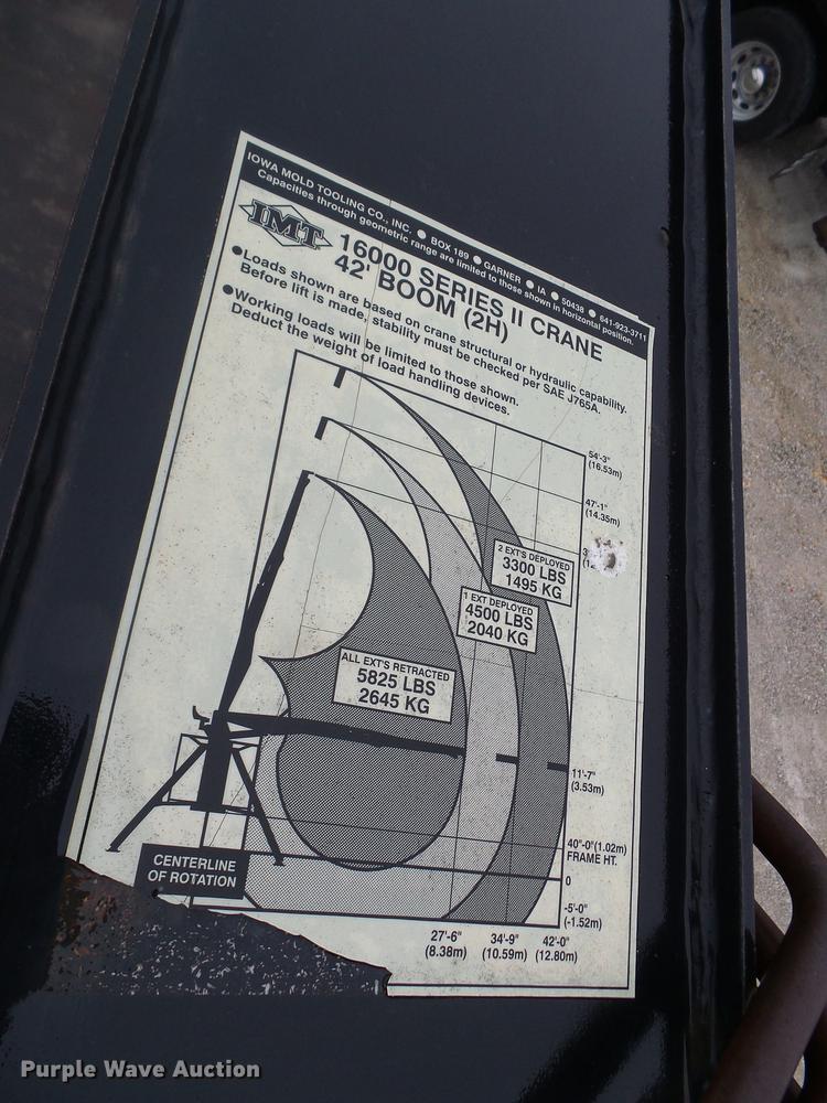 image for item DF7178 2002 IMT 16000S2J194546 truck crane bed