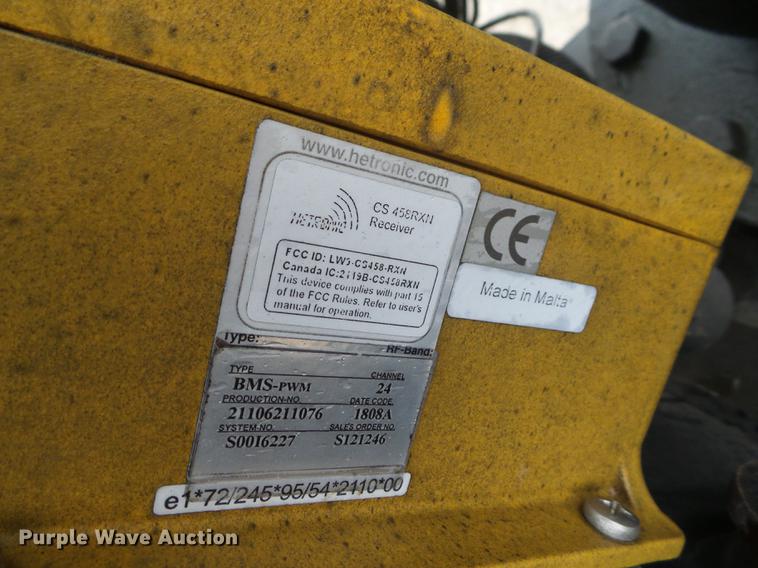 image for item DF7178 2002 IMT 16000S2J194546 truck crane bed