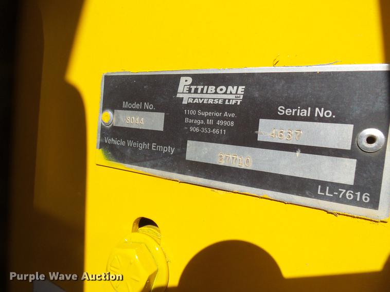 image for item DF7189 Pettibone 8044 telehandler