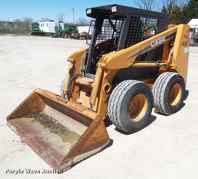 image for item DF7191 2006 Case 430 skid steer