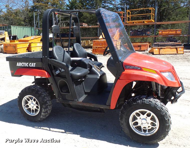 image for item DF7195 2007 Artic Cat 650 utility vehicle