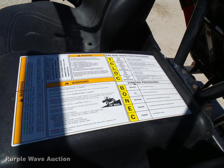 image for item DF7195 2007 Artic Cat 650 utility vehicle