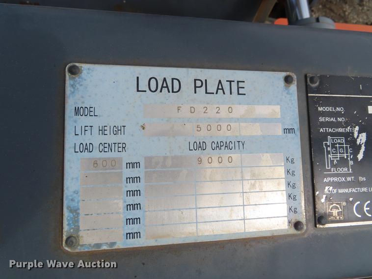 image for item DF7759 Heli FD220 forklift