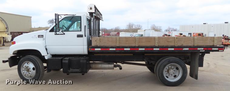 image for item DF7784 2000 Chevrolet C6500 dump flatbed truck