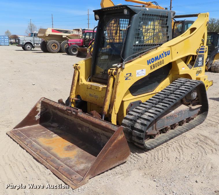 image for item DF7809 2007 Komatsu CK35-1 skid steer