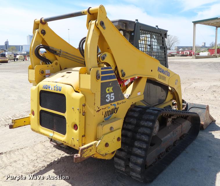 image for item DF7809 2007 Komatsu CK35-1 skid steer