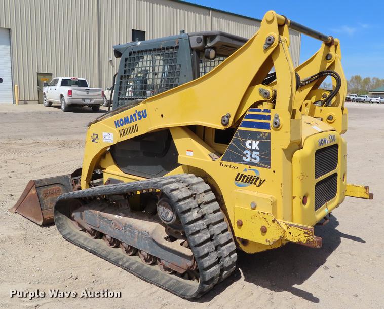 image for item DF7809 2007 Komatsu CK35-1 skid steer