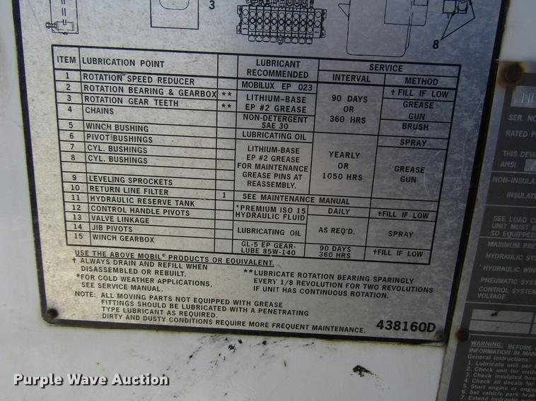 image for item DF7945 2004 Ford F550 Super Duty bucket truck
