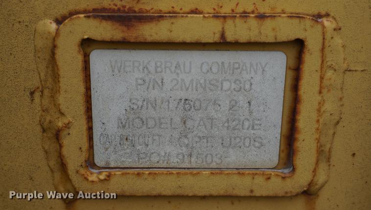 image for item DI9252 (3) WB backhoe buckets