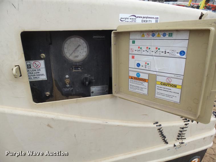 image for item DX9171 2012 Doosan C185WKUB-T4I air compressor