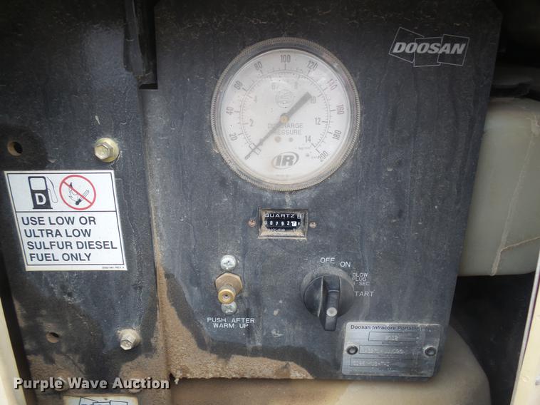image for item DX9171 2012 Doosan C185WKUB-T4I air compressor