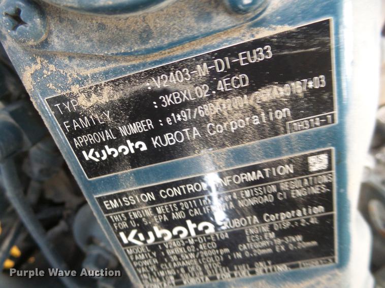 image for item DX9171 2012 Doosan C185WKUB-T4I air compressor