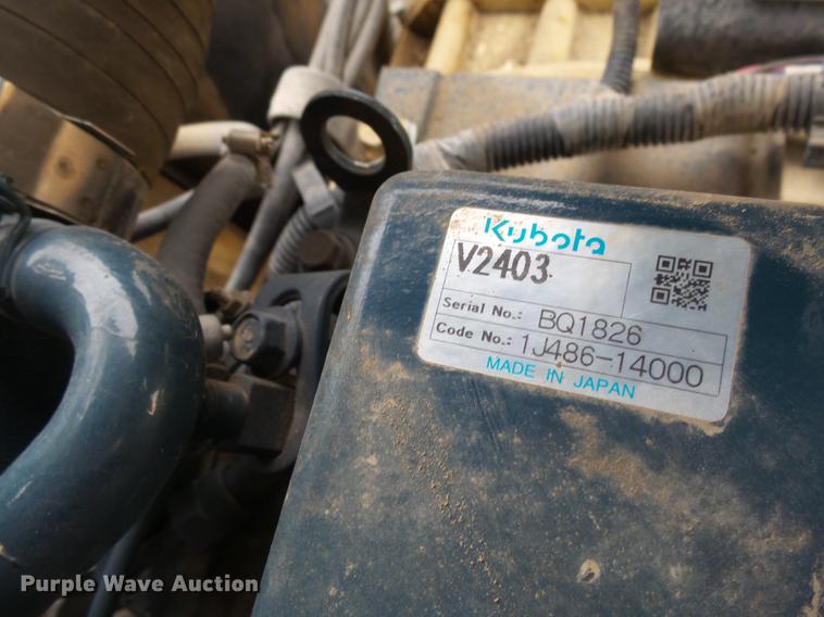 image for item DX9171 2012 Doosan C185WKUB-T4I air compressor