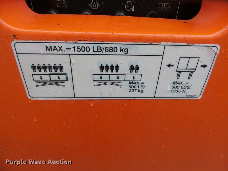 image for item DX9172 2006 JLG 3394RT scissor lift