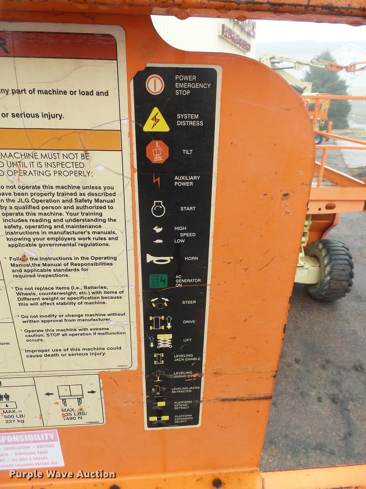 image for item DX9172 2006 JLG 3394RT scissor lift