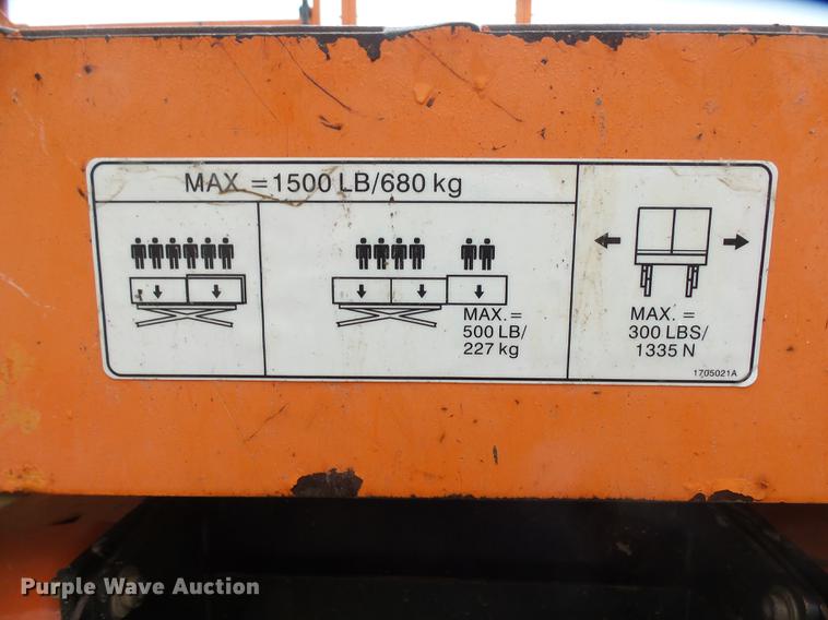 image for item DX9172 2006 JLG 3394RT scissor lift
