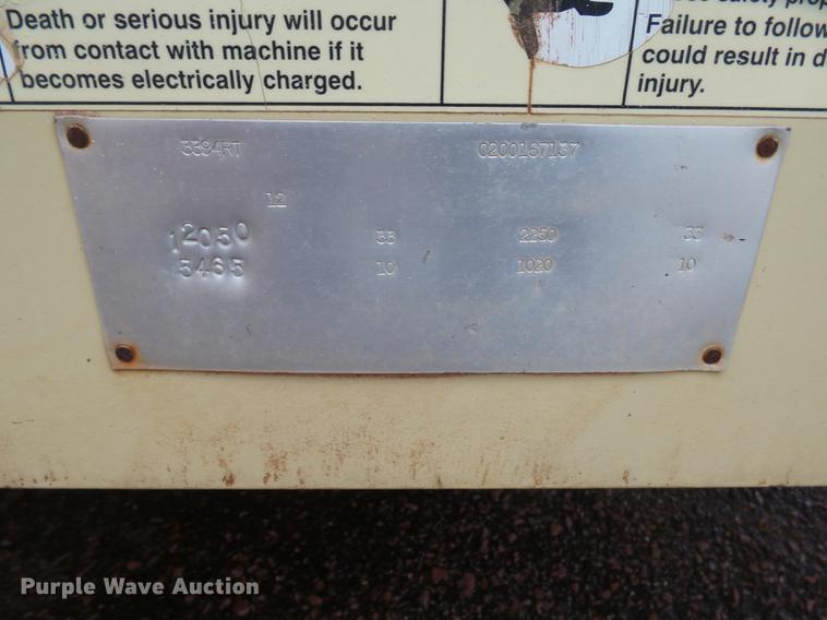 image for item DX9173 2006 JLG 3394RT scissor lift