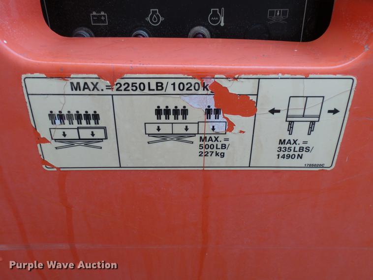 image for item DX9173 2006 JLG 3394RT scissor lift