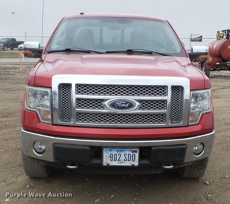 image for item EJ9061 2010 Ford F150 SuperCrew pickup truck