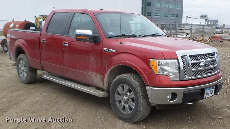 image for item EJ9061 2010 Ford F150 SuperCrew pickup truck