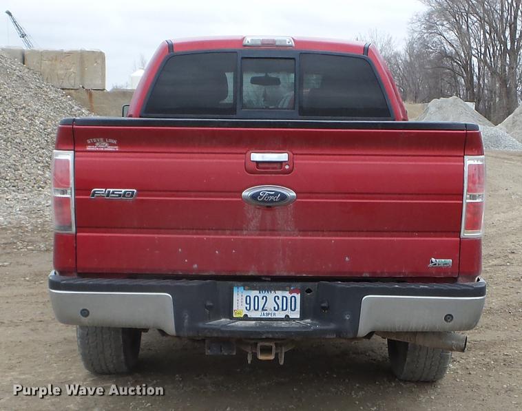 image for item EJ9061 2010 Ford F150 SuperCrew pickup truck