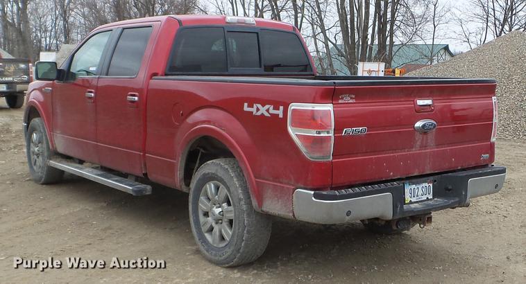 image for item EJ9061 2010 Ford F150 SuperCrew pickup truck