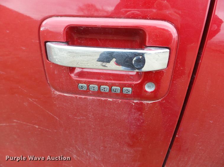 image for item EJ9061 2010 Ford F150 SuperCrew pickup truck