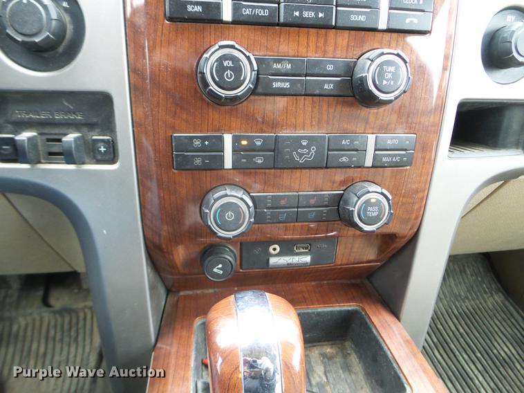 image for item EJ9061 2010 Ford F150 SuperCrew pickup truck