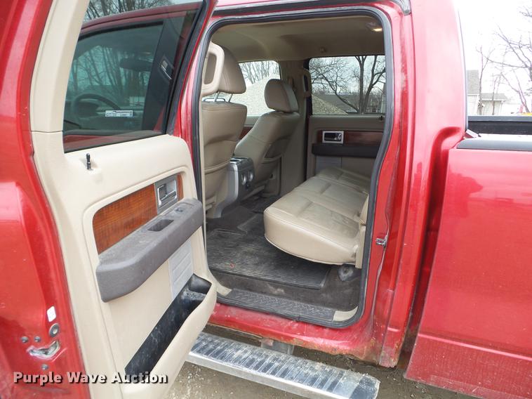 image for item EJ9061 2010 Ford F150 SuperCrew pickup truck